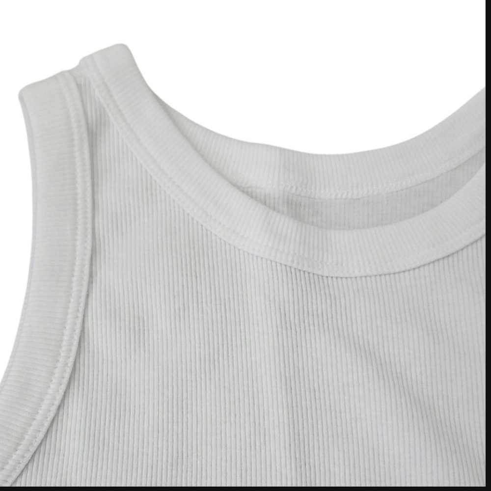 🔴 Wander Nation White Tank Top - Picture 2 of 2